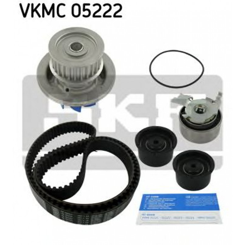VKMC 05222 SKF - Насос охолоджуючої рідини + комплект зубчатого ремня
